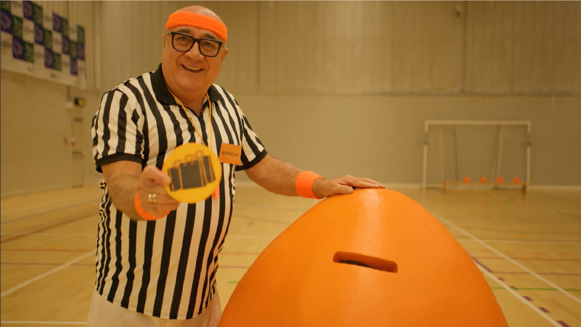 Bird's-eye view of solar farm